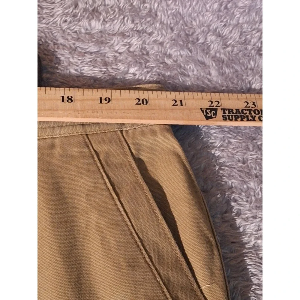 Weatherproof Mens Tan Relaxed Fit Utility Cargo Pants 40x32 Outdoor Casual Work
